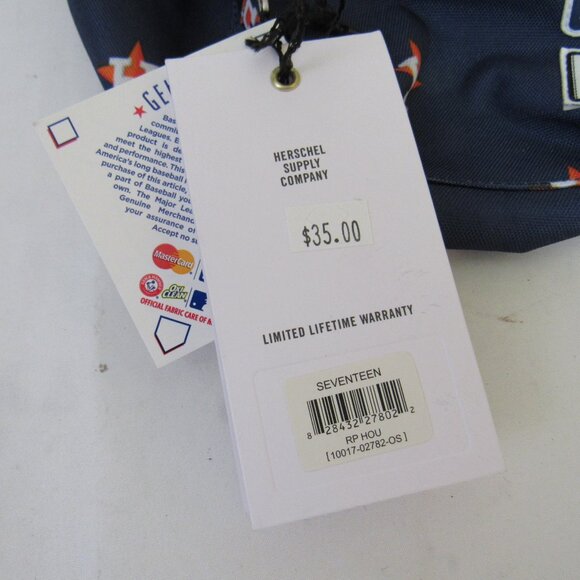 Houston Astros MLB HERSCHEL SUPPLY CO Logo Fanny Pack Adjustable - Picture 7 of 11